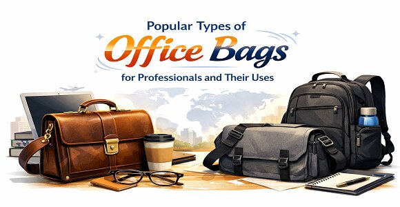 Popular Types Of Office Bags For Professionals And Their Uses